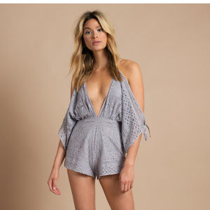 Grey Romper NWT